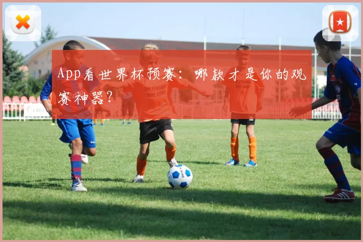 App看世界杯预赛：哪款才是你的观赛神器？